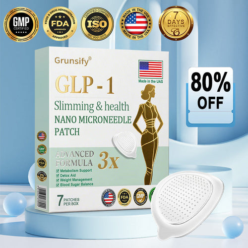 【Last Day Promotion 80% OFF】Grunsify® NIDDK-Tirzepatide Slimming & health NANO MICRONEEDLE PATCH🇺🇸👨‍⚕️（Zero Pain, 24/7 Release | Lose 20lbs FAST | 90% Sugar Drop | ）2️⃣