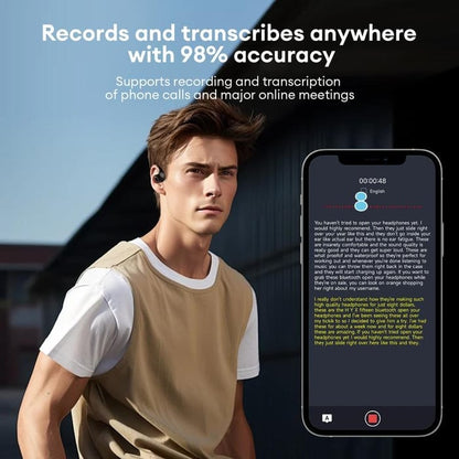 🏆LAST DAY SALE 70% OFF⏰AI Translation T26 Pro Wireless Bluetooth Earbuds.