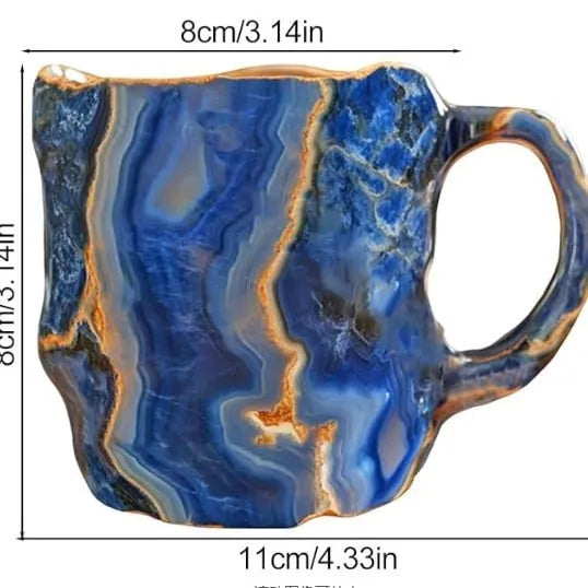 🔥 Last Day Sale Price | 🎁 🥃2024 New Mineral Crystal Coffee Mugs