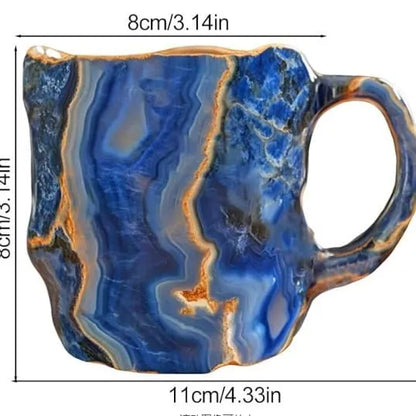 🔥 Last Day Sale Price | 🎁 🥃2024 New Mineral Crystal Coffee Mugs