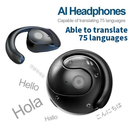 🏆LAST DAY SALE 70% OFF⏰AI Translation T26 Pro Wireless Bluetooth Earbuds.